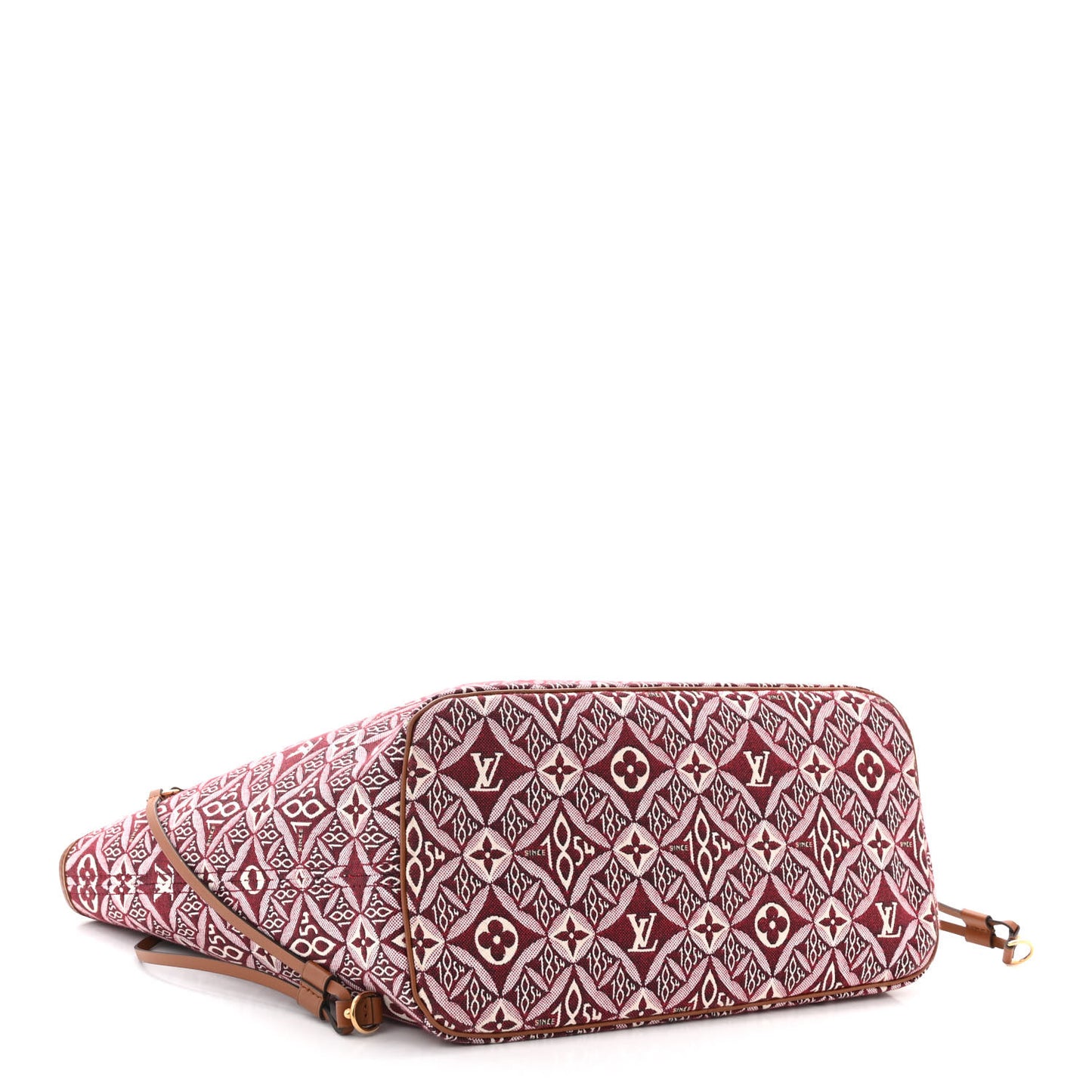 Jacquard Since 1854 Neverfull MM Bordeaux