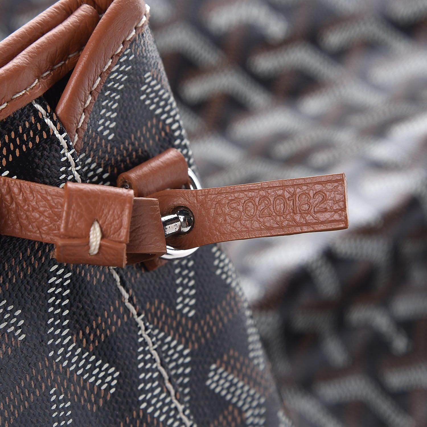 Goyard Goyardine Saint Louis GM Black Gold 7 of 7