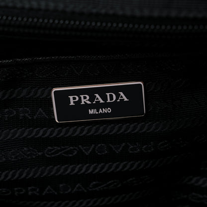 Prada Tessuto Nylon Saffiano Medium Backpack Black 6 of 9