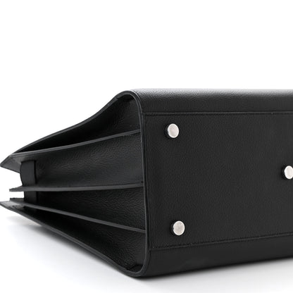 Saint Laurent Grained Calfskin Small Sac De Jour Black 9 of 10