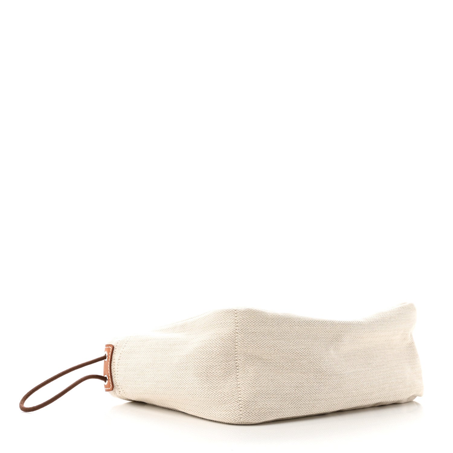 Hermes Canvas Barenia Fourbi 25 MM Pouch Naturel Fauve 4 of 7