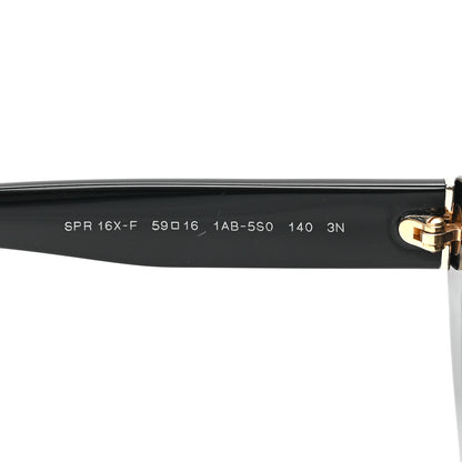 Prada Acetate Sunglasses SPR 16X-F Black 6 of 6