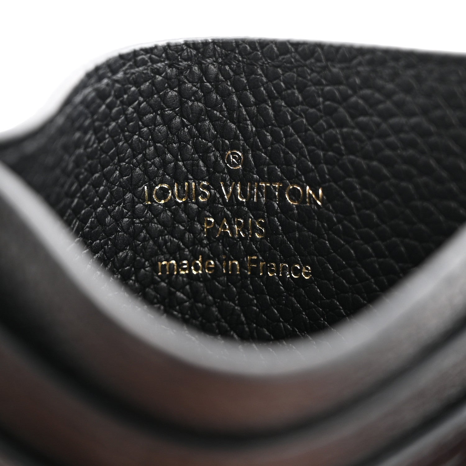 Louis Vuitton Empreinte Monogram LV Charms Card Holder Black 6 of 7