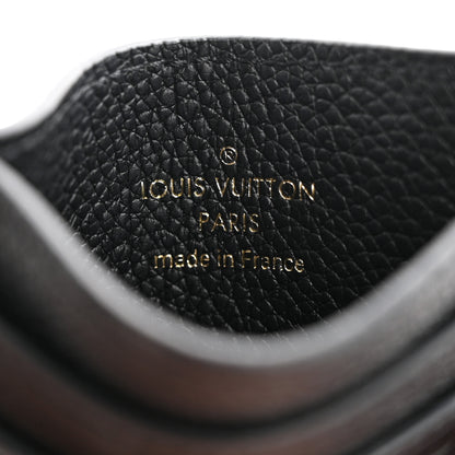 Louis Vuitton Empreinte Monogram LV Charms Card Holder Black 6 of 7
