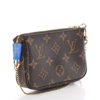 Louis Vuitton Monogram 2019 Christmas Animation Mini Venice Pochette Accessories Blue 3 of 8