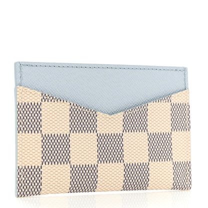 Louis Vuitton Damier Azur Daily Card Holder Olympe Blue 3 of 6