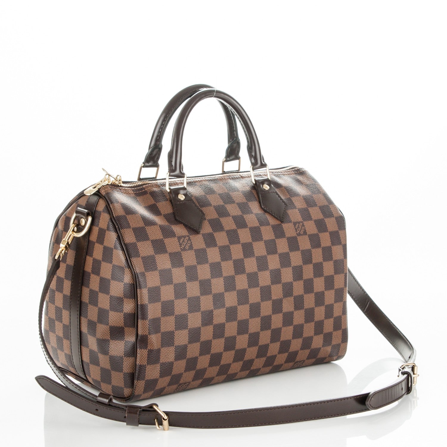 Louis Vuitton Damier Ebene Speedy Bandouliere 30 3 of 6