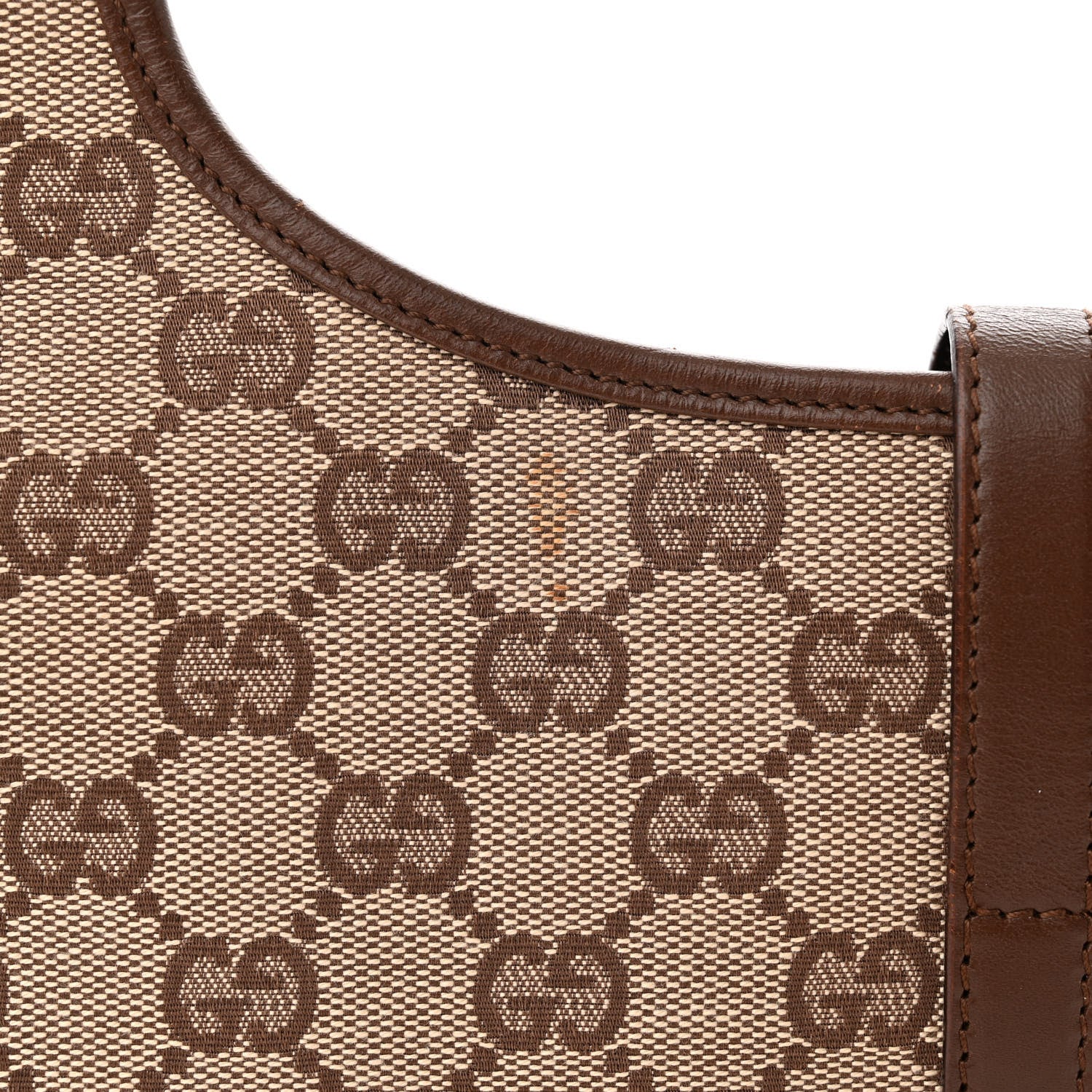 Gucci Monogram Small Bardot Bag Brown 11 of 13