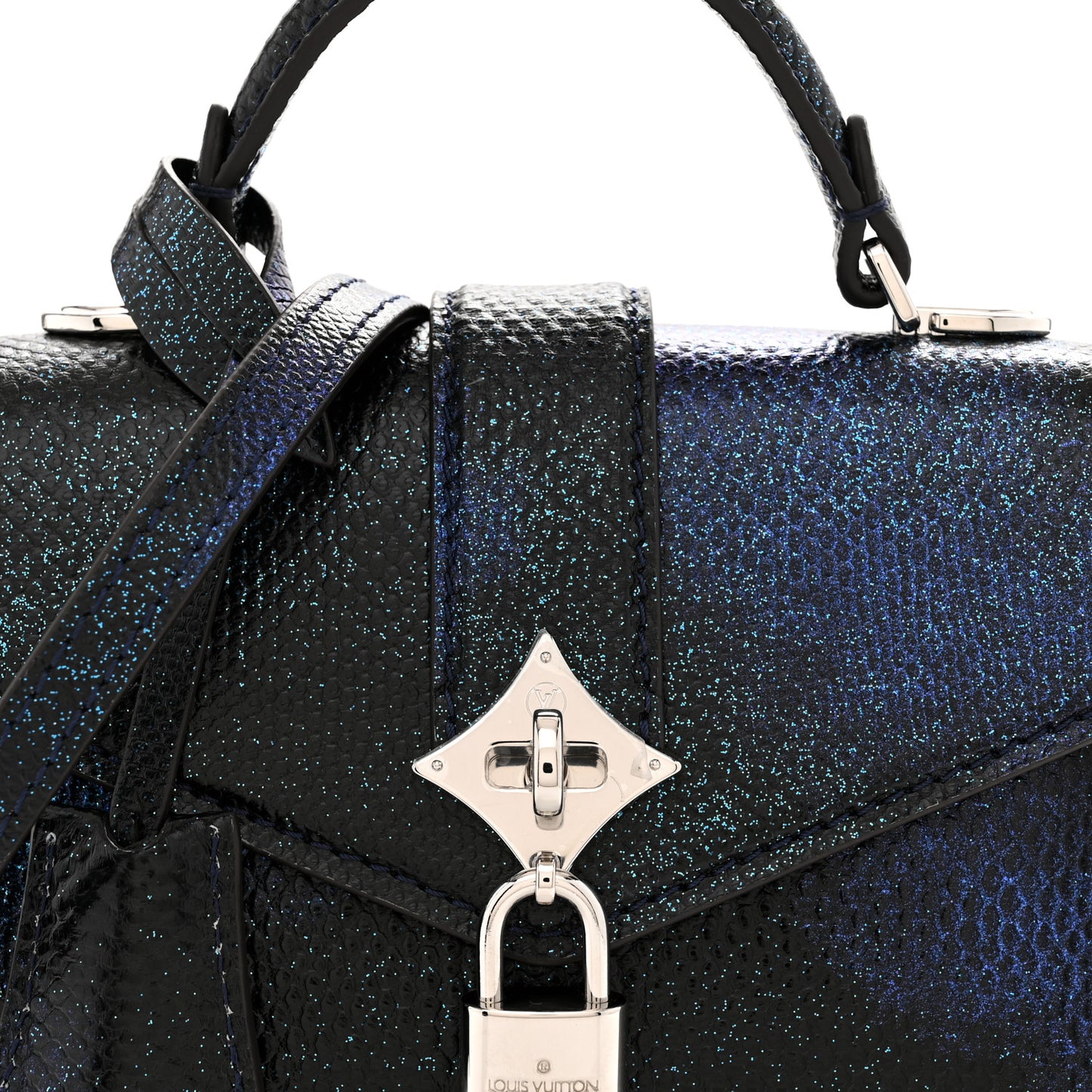 Iridescent Snakeskin Rose Des Vents Mini Blue