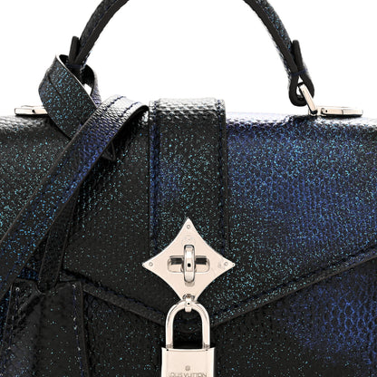 Louis Vuitton Iridescent Snakeskin Rose Des Vents Mini Blue 8 of 11