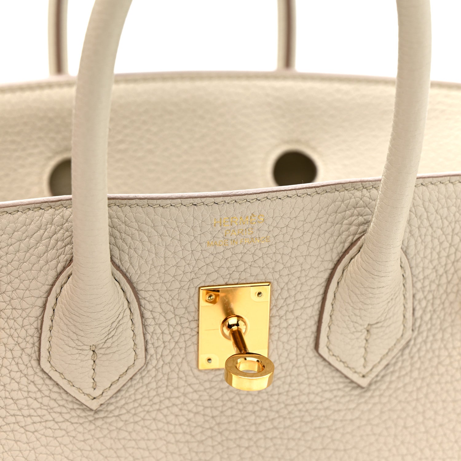 Hermes Togo Birkin 25 Beton 6 of 11