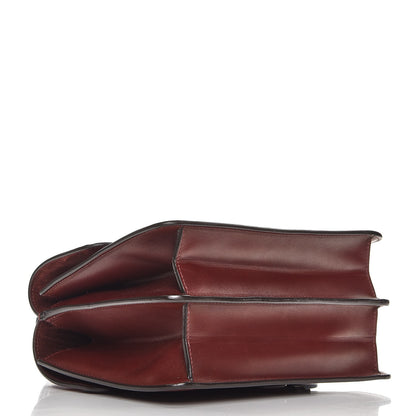 Celine Natural Calfskin Medium Symmetrical Bag Burgundy 4 of 9