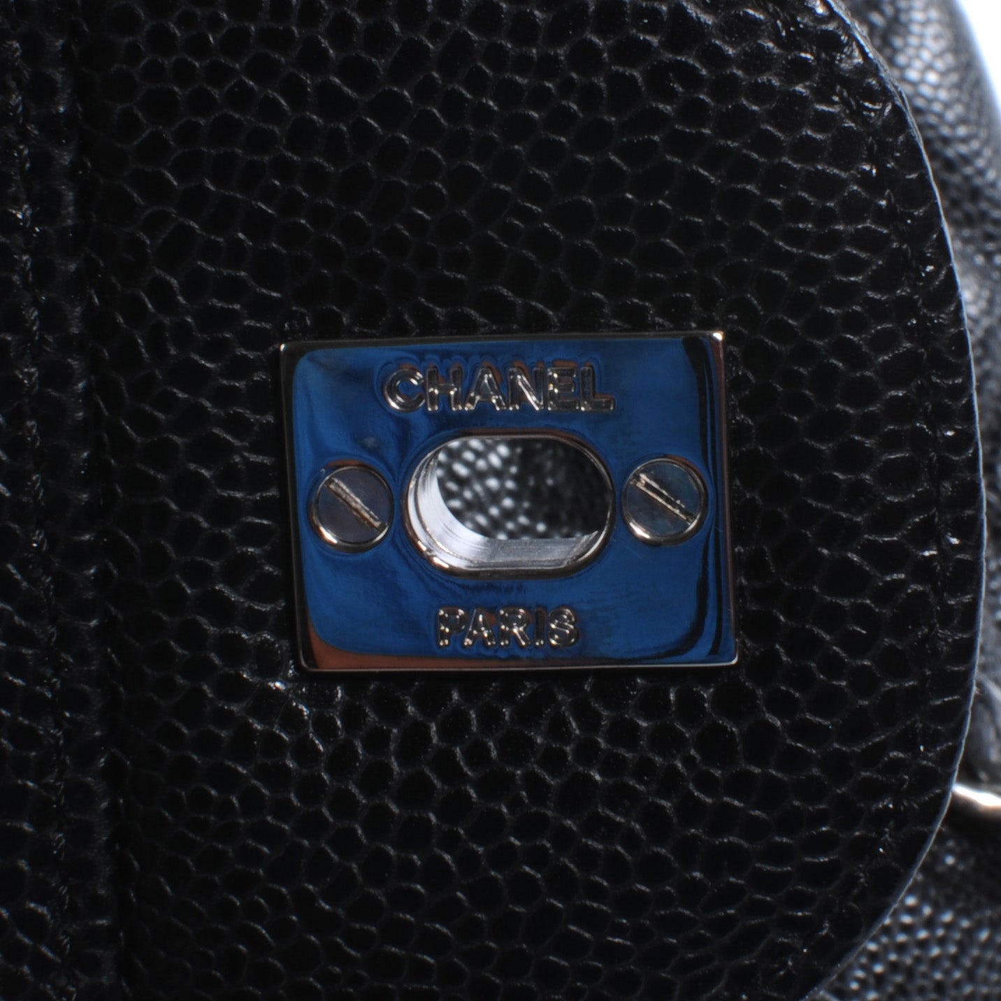 Chanel Caviar Quilted Jumbo Double Flap Black 6 of 10