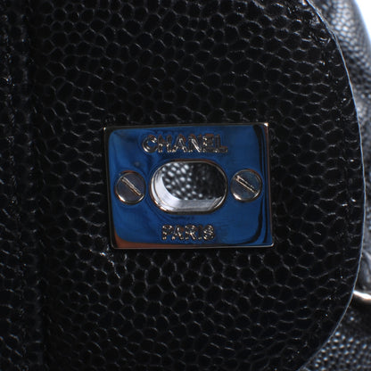 Chanel Caviar Quilted Jumbo Double Flap Black 6 of 10