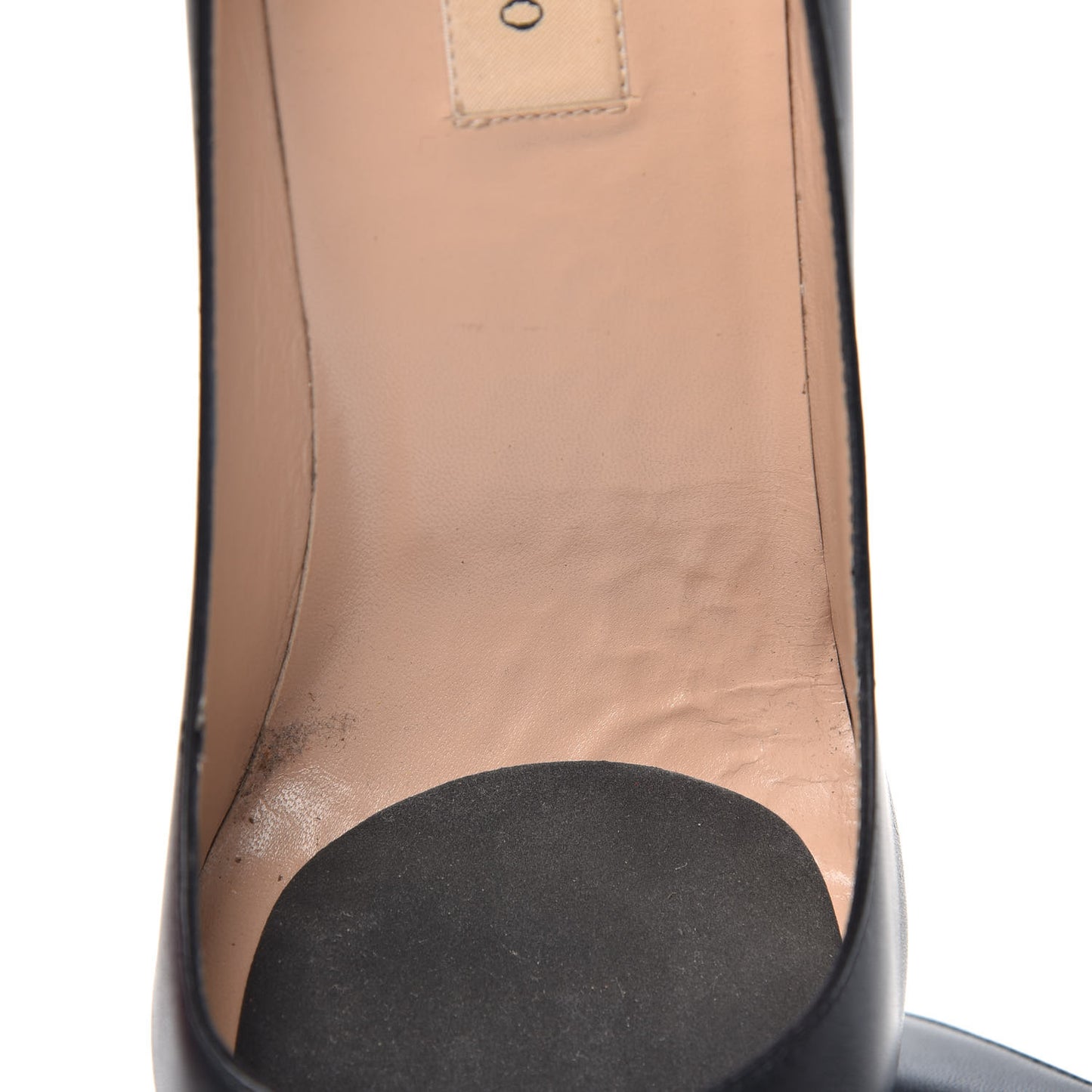 Calfskin Rockstud New Plain 100mm Pumps 39 Black