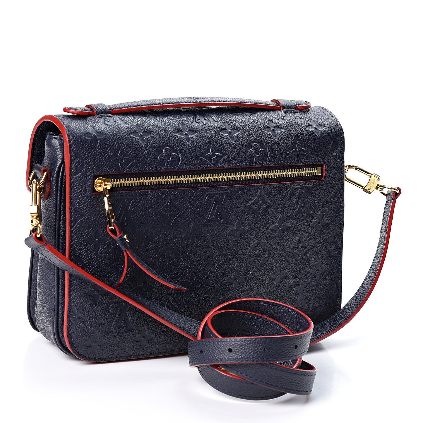 Empreinte Pochette Metis Marine Rouge