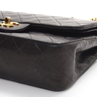 Chanel Lambskin Quilted Small Double Flap Black 13 of 16