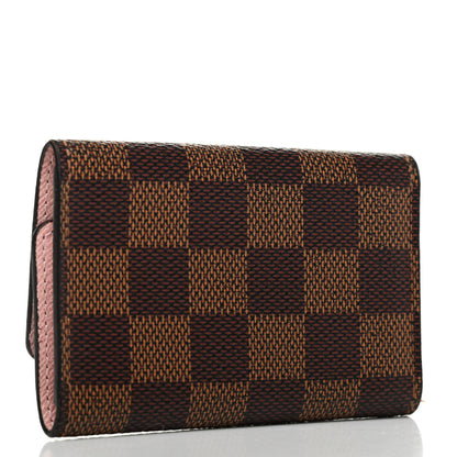 Louis Vuitton Damier Ebene Multicles 6 Key Holder Rose Ballerine 3 of 7