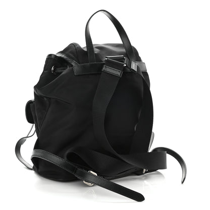 Prada Tessuto Nylon Vitello Backpack Black 3 of 8