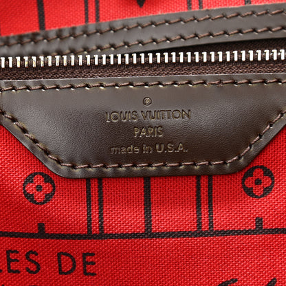 Louis Vuitton Damier Ebene Neverfull GM 6 of 15