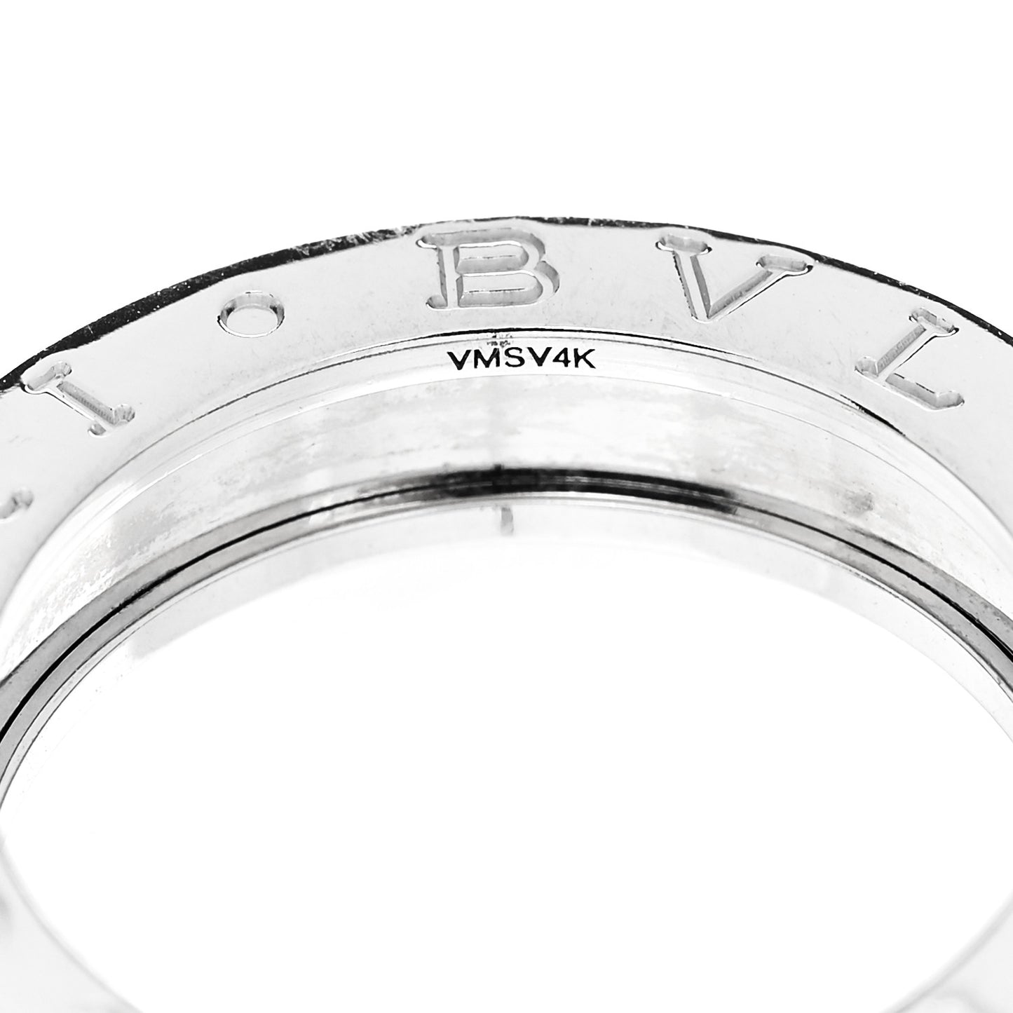 18K White Gold B.Zero1 One-Band Ring 51 5.75
