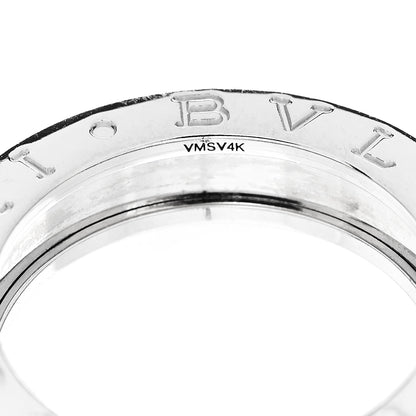 Bulgari 18K White Gold B.Zero1 One-Band Ring 51 5.75 5 of 5