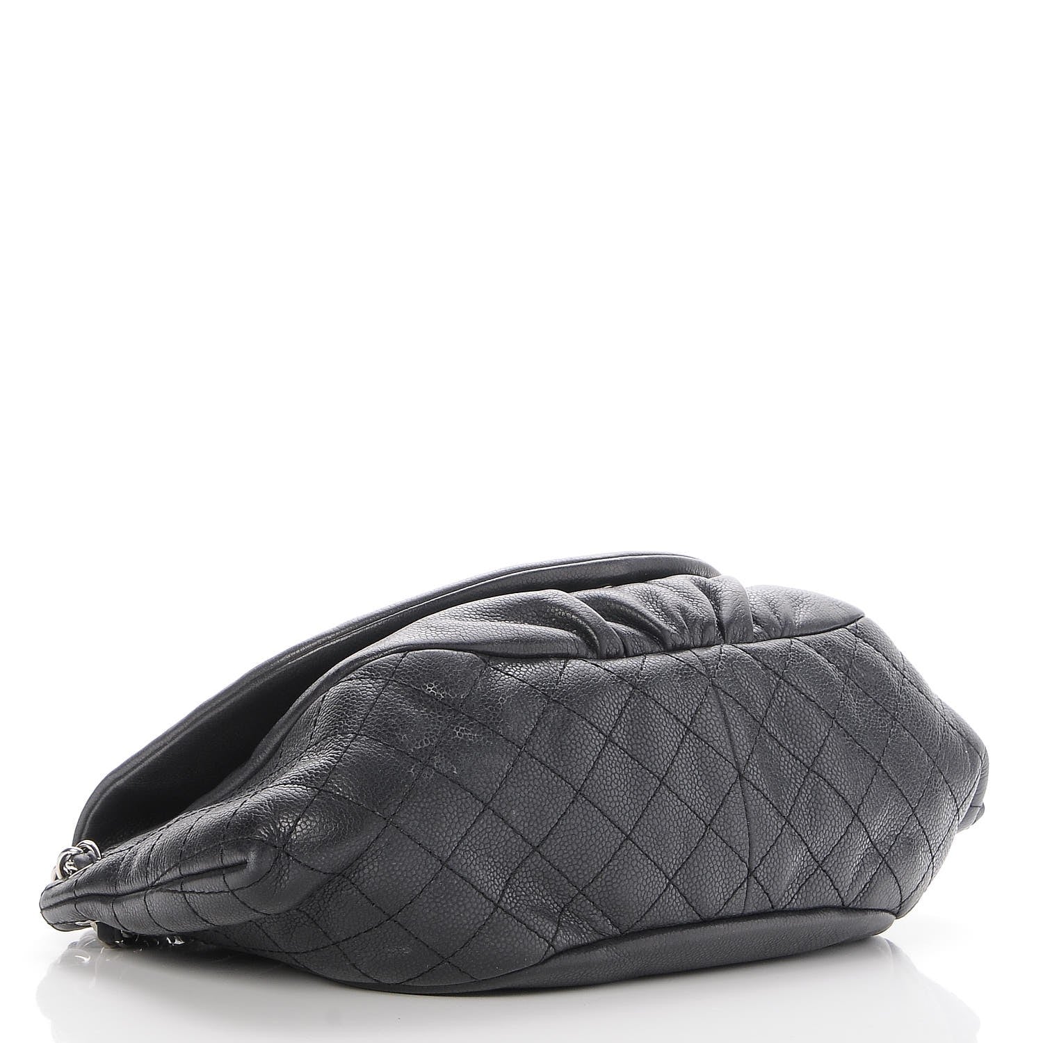 Chanel Caviar Half Moon Large Flap Black 5 of 8