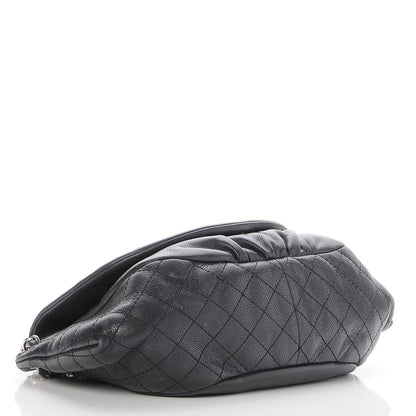 Chanel Caviar Half Moon Large Flap Black 5 of 8