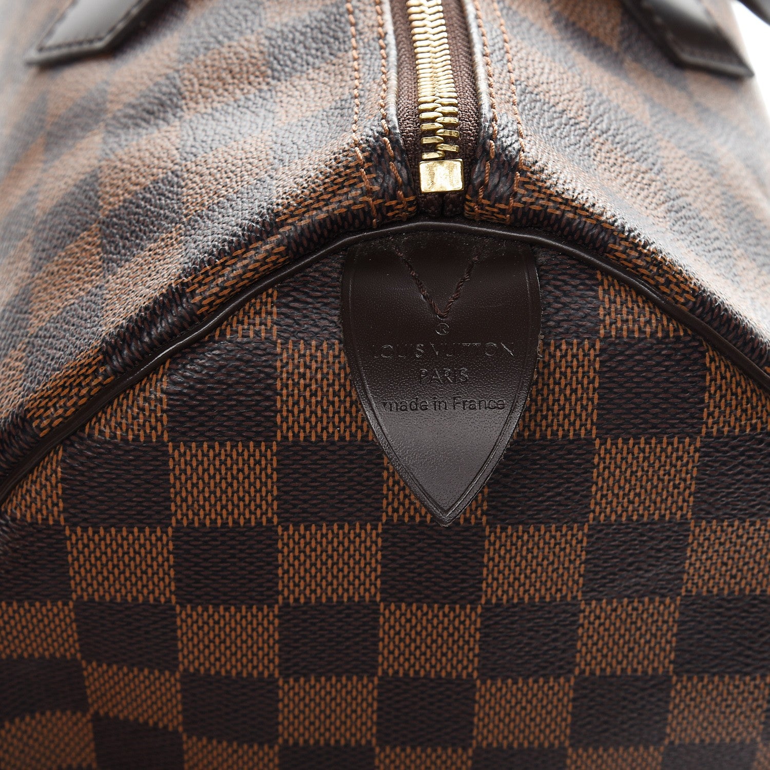 Louis Vuitton Damier Ebene Speedy 35 6 of 13
