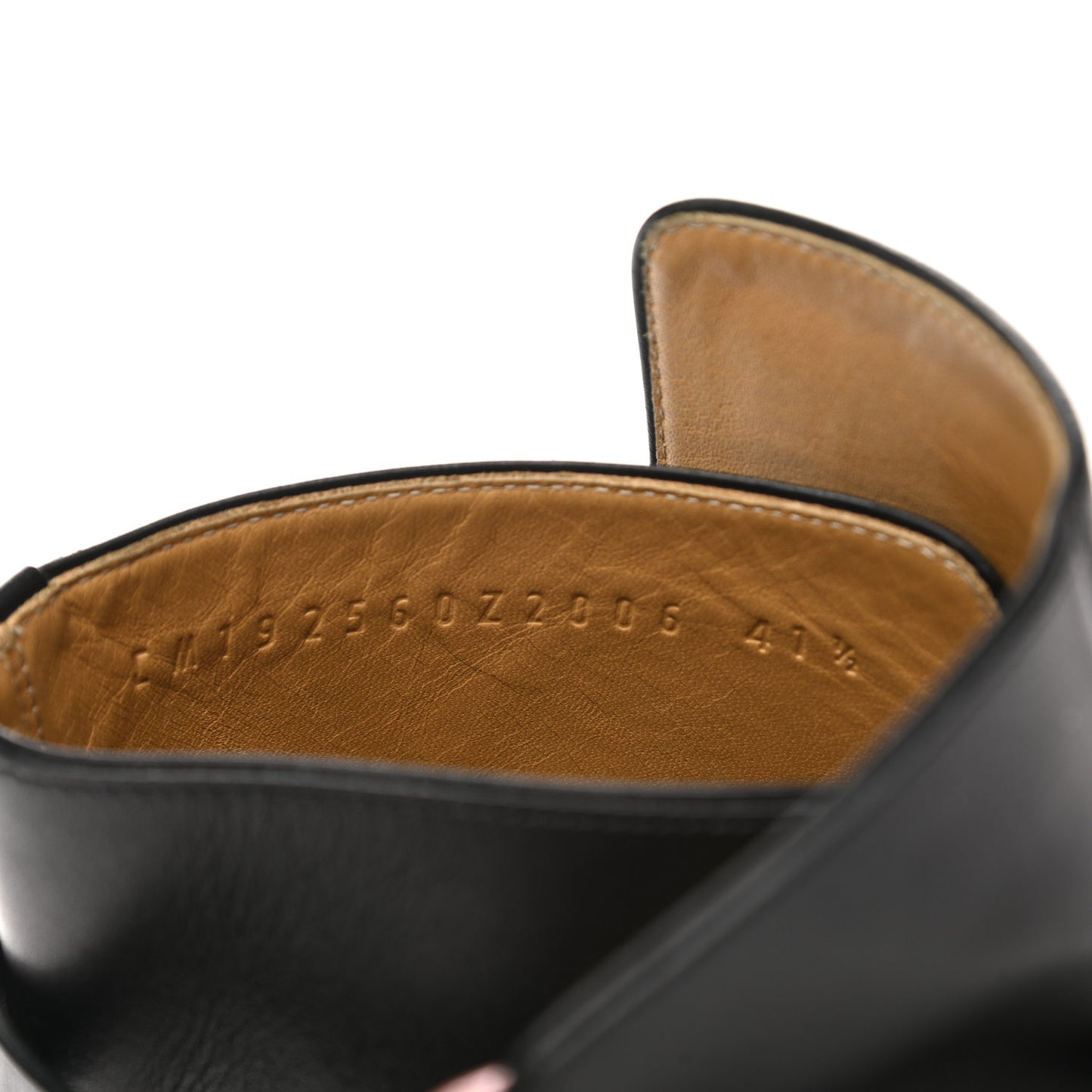 Calfskin Veo Ankle Boots 41.5 Black