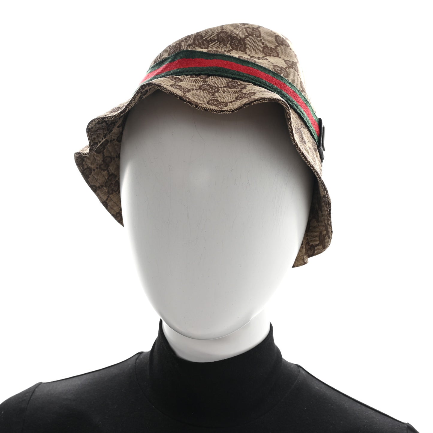 Monogram Web Bucket Hat M Brown