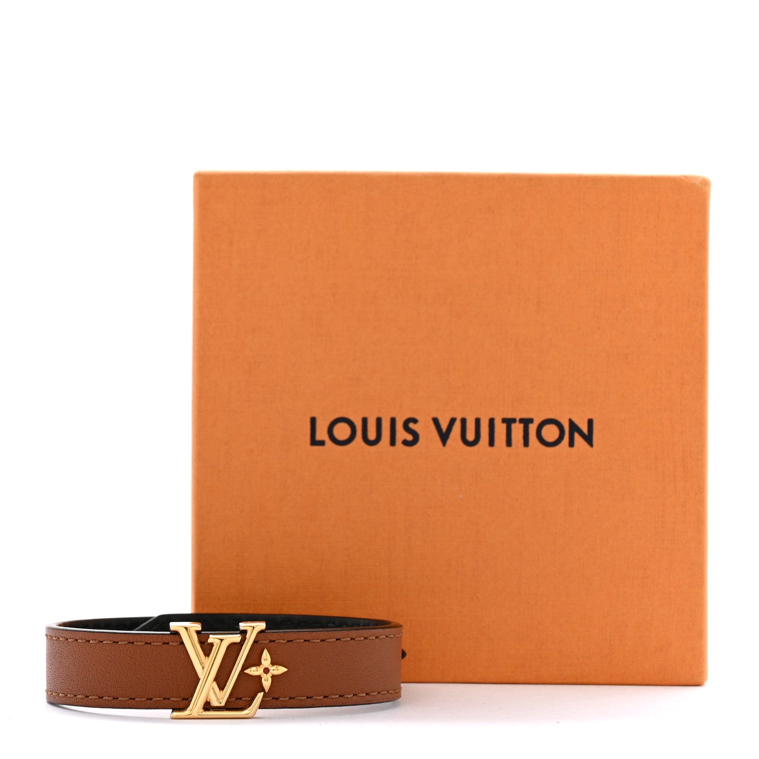 Louis Vuitton LV Iconic Bracelet 17 Tan 6 of 6