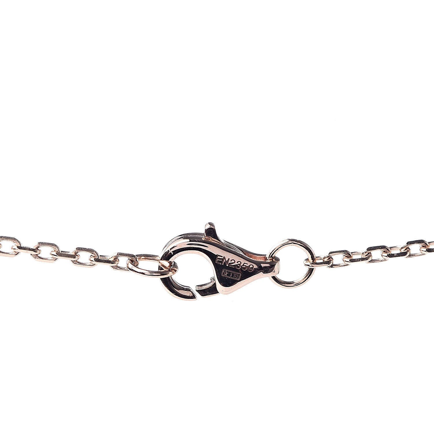 Cartier 18K Pink Gold Diamond Black Onyx XS Amulette de Cartier Pendant Necklace 5 of 8