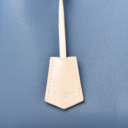 Louis Vuitton Calfskin Lockme Bucket Blue Jean 11 of 11