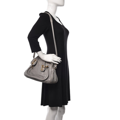Chloe Calfskin Small Paraty Cashmere Grey 2 of 22