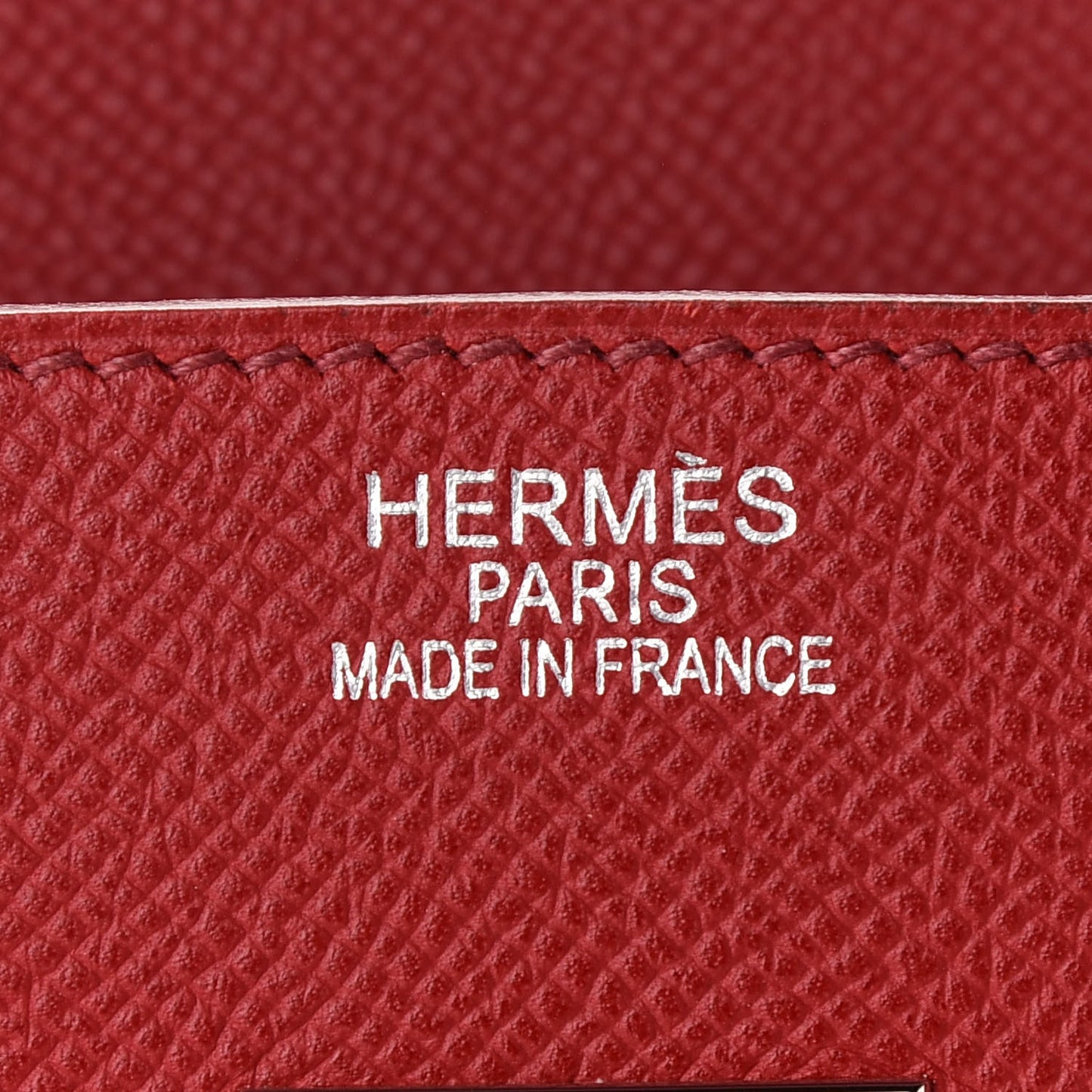 Epsom Birkin 35 Rouge Garance