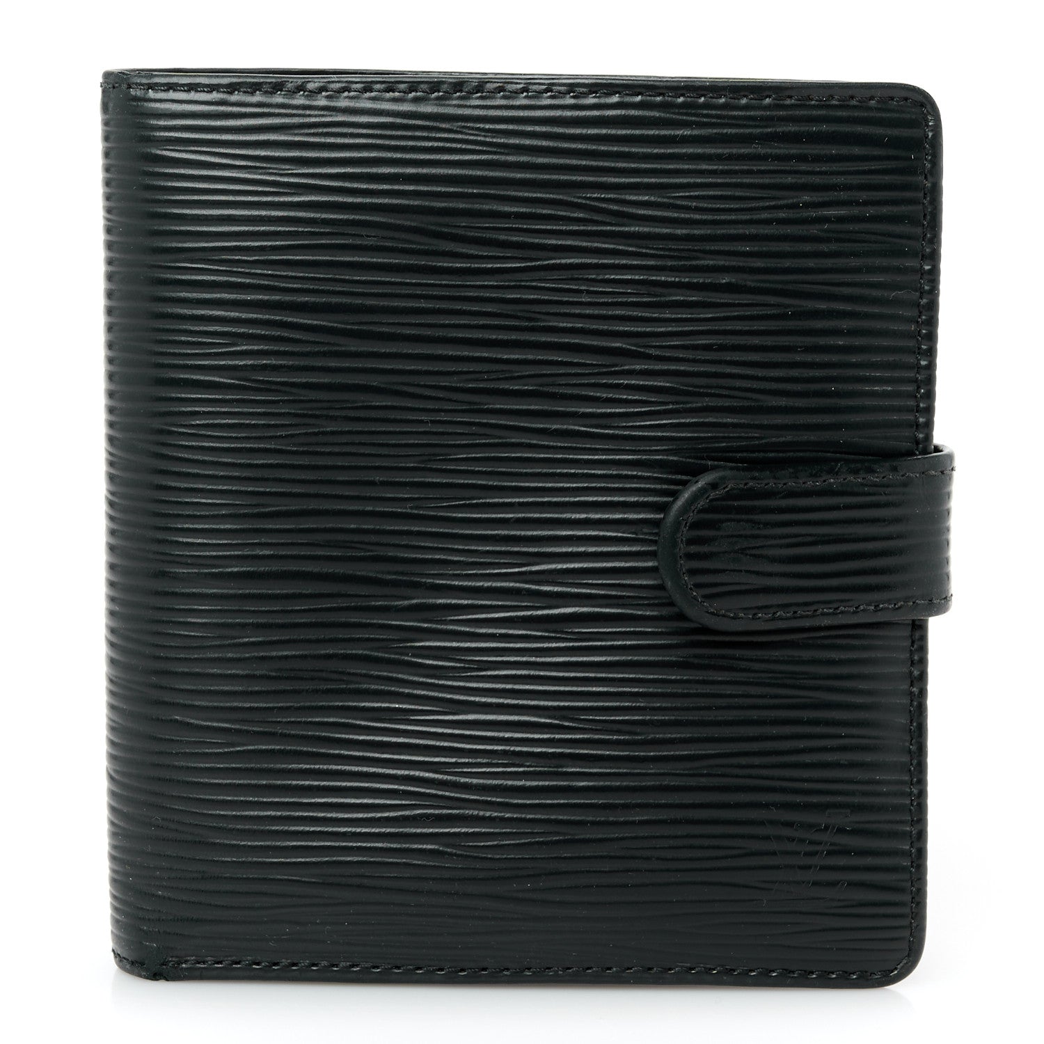 Louis Vuitton Epi Porte-Billets Compact Wallet Black 1 of 8