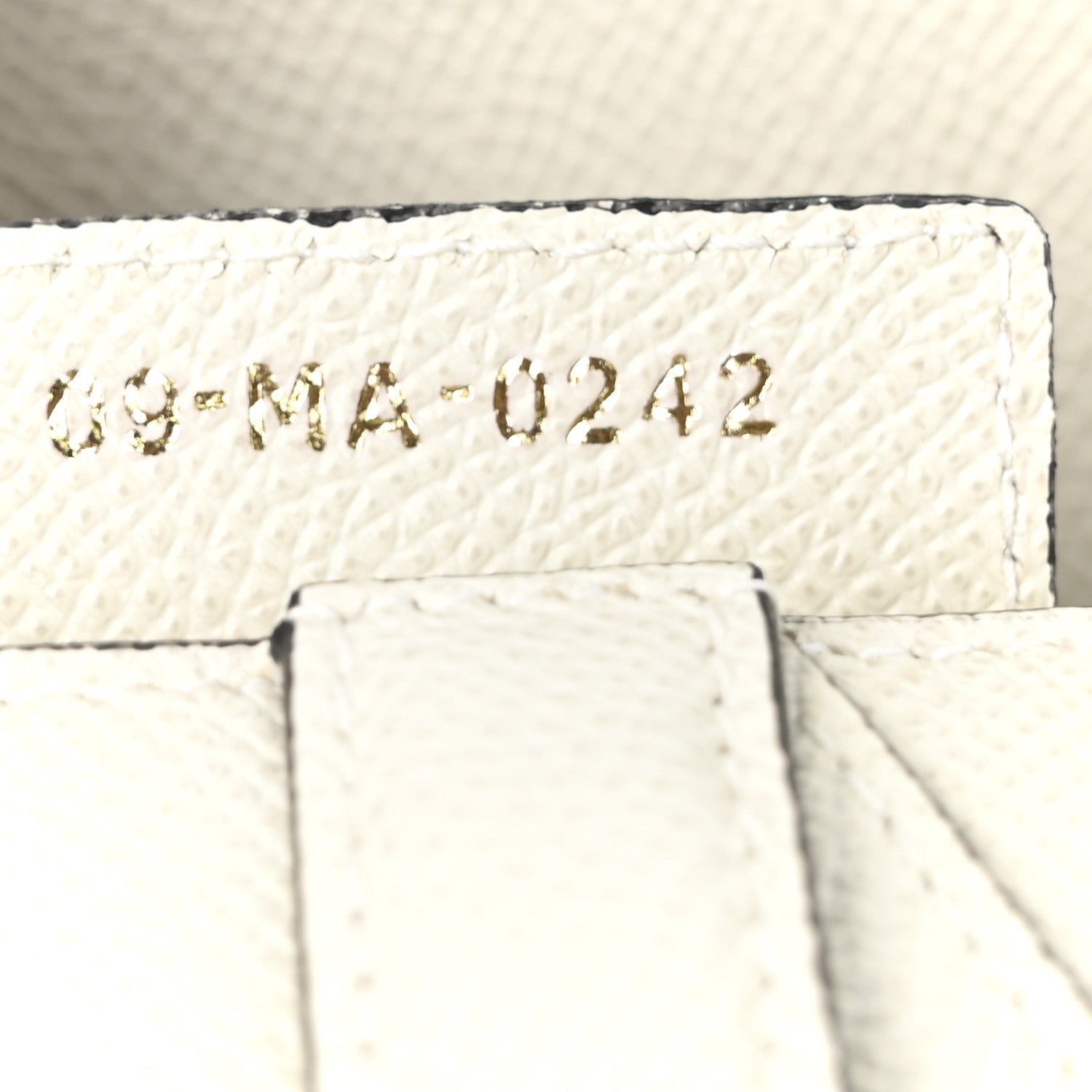 Christian Dior Grained Calfskin Saddle Bag White 7 of 10