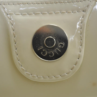 Gucci Patent Small GG Handbag Ivory 9 of 9