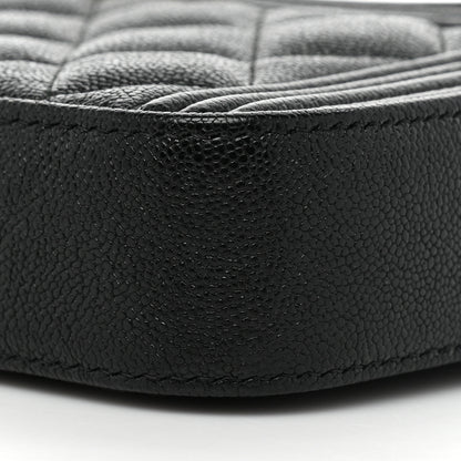 Chanel Caviar Quilted Small Boy Clutch With Chain Black 9 of 9
