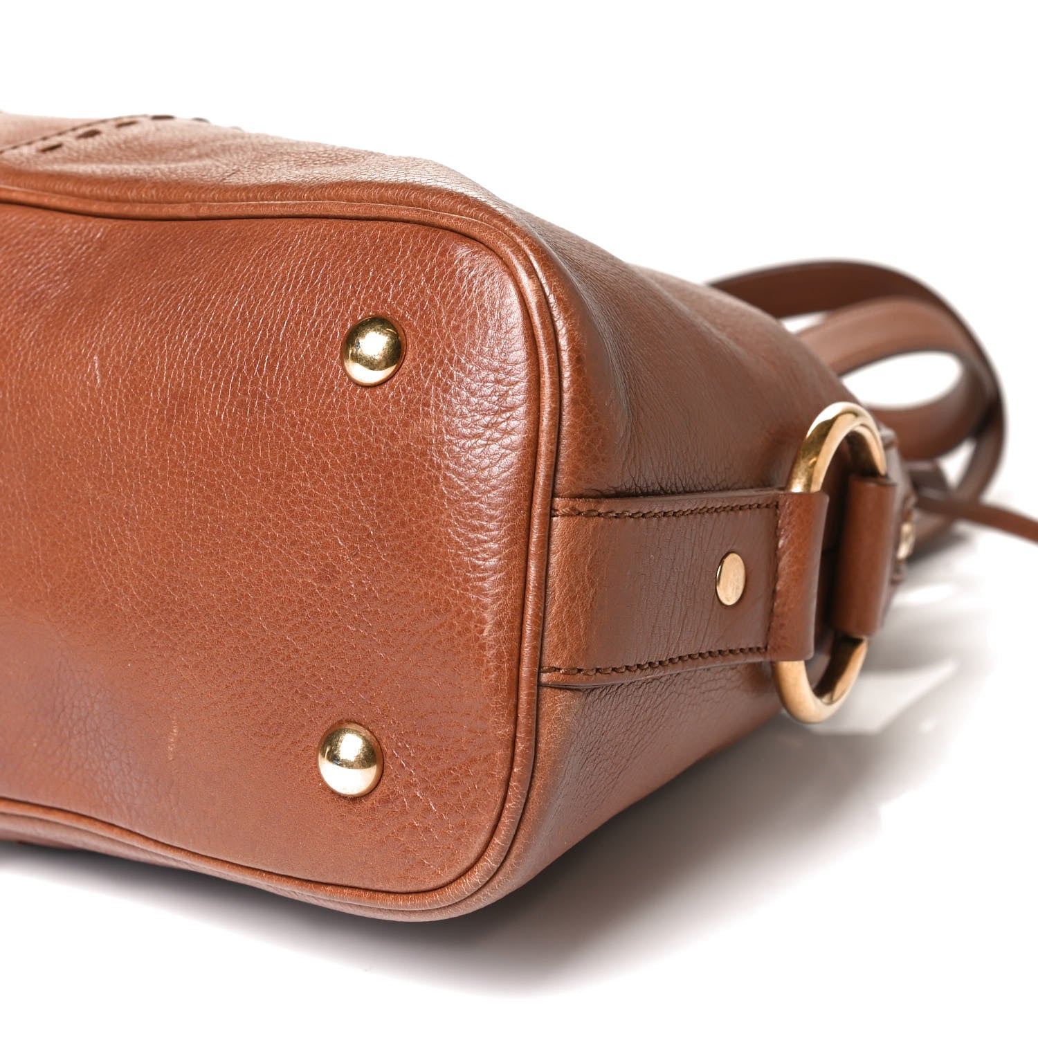 Saint Laurent Calfskin Medium Muse Tan 9 of 16