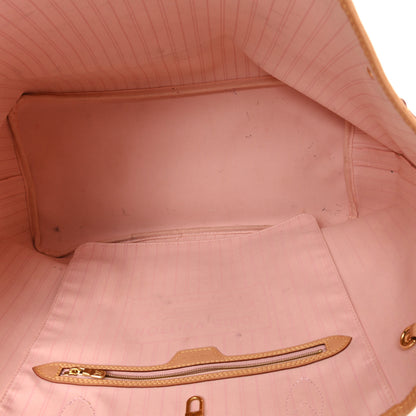 Louis Vuitton Damier Azur Neo Neverfull GM Rose Ballerine 5 of 11