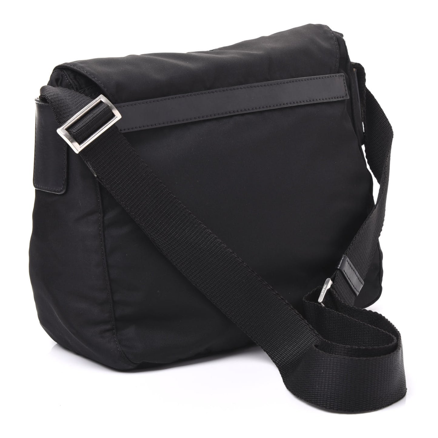 Nylon Vela Messenger Black