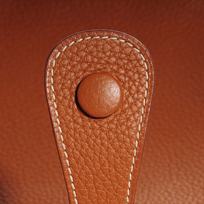 Hermes Taurillon Clemence Evelyne III GM Gold 13 of 17