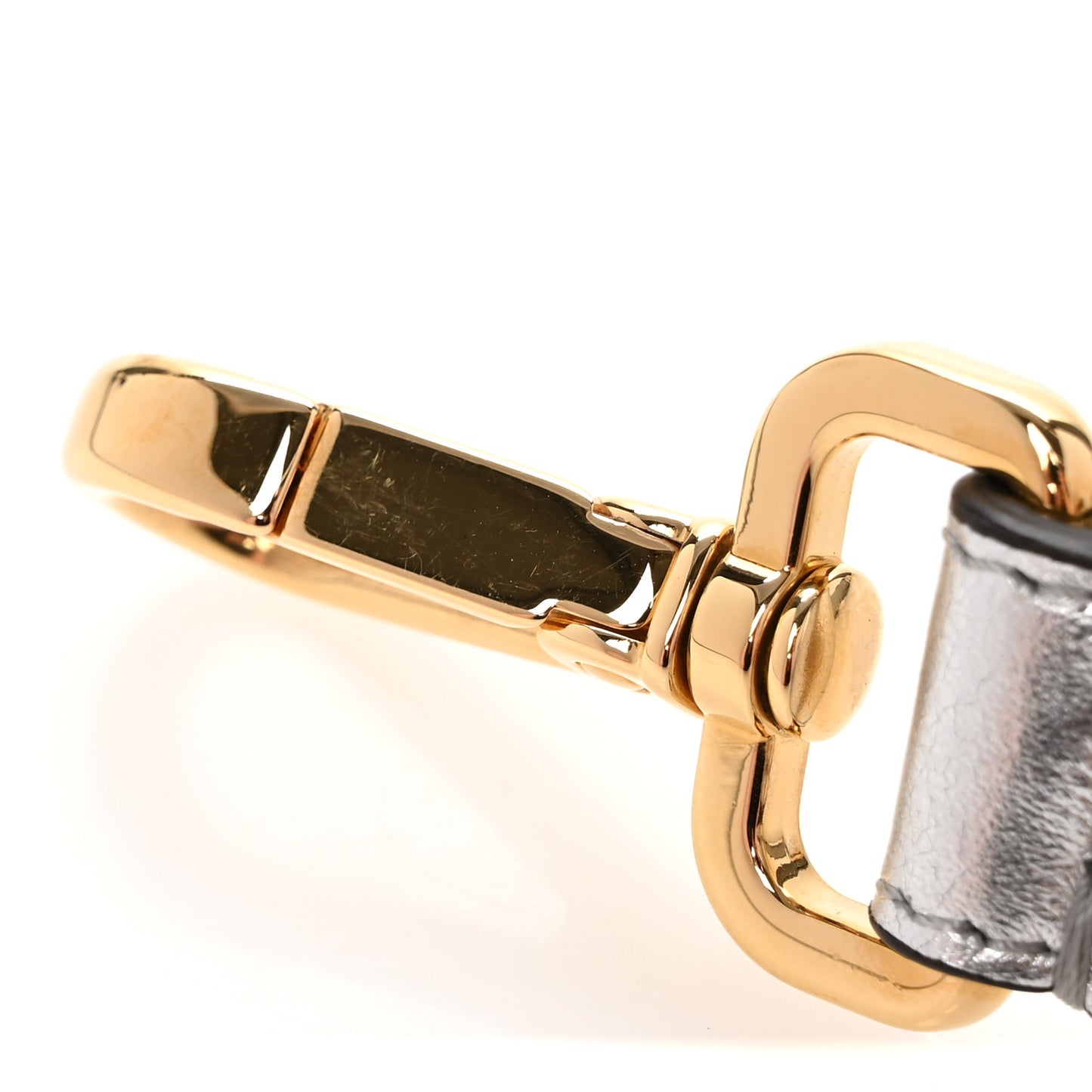 Vitello Catalan Mirror Flowerland Studded Mini Strap You Argento Multicolor