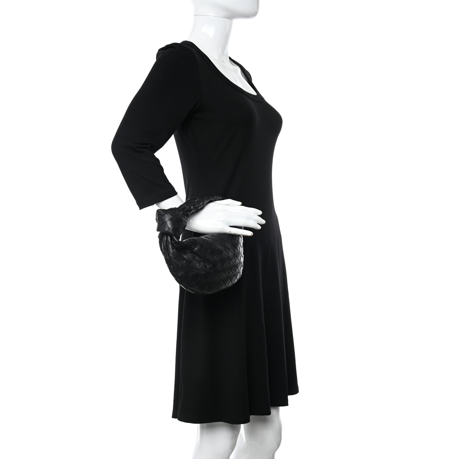 Bottega Veneta Nappa Intrecciato Mini Jodie Black 2 of 9
