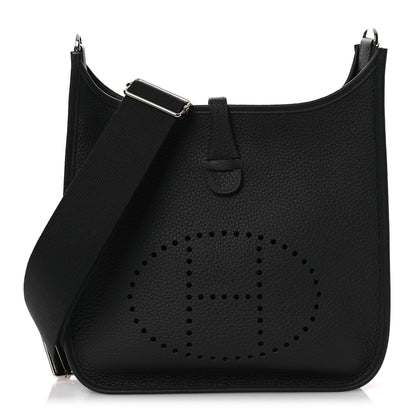 Hermes Taurillon Clemence Evelyne III PM Caban 1 of 10