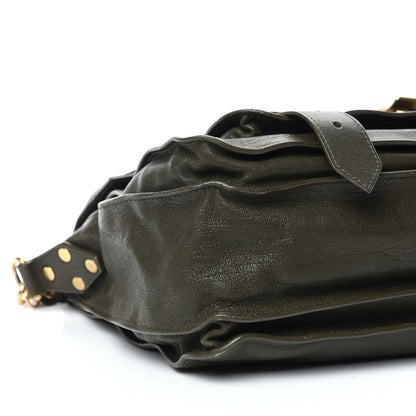 Proenza Schouler Lambskin Medium PS1 Satchel Dark Olive 8 of 10