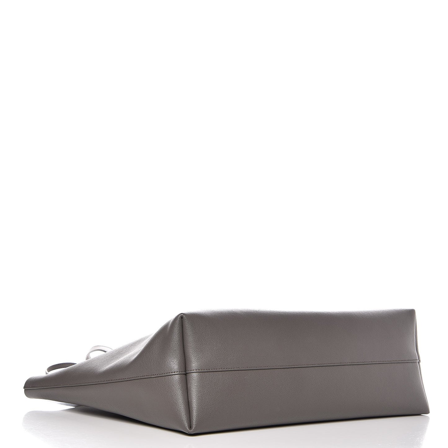 Calfskin Large Shopping Tote Earth