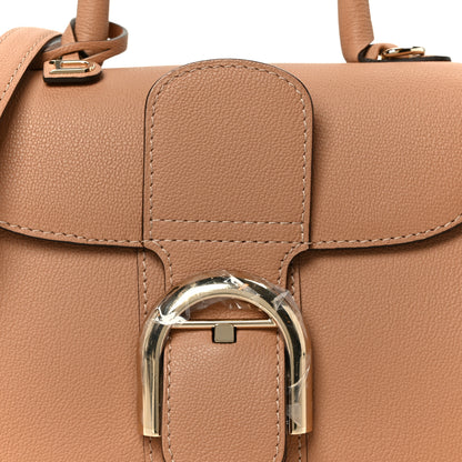 Delvaux Grained Calfskin Mini Brillant Satchel Natural 11 of 13